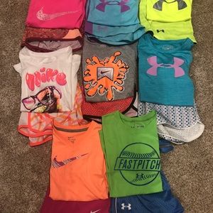 YM Under Armour & Nike Lot! 16 pcs ($512 retail)